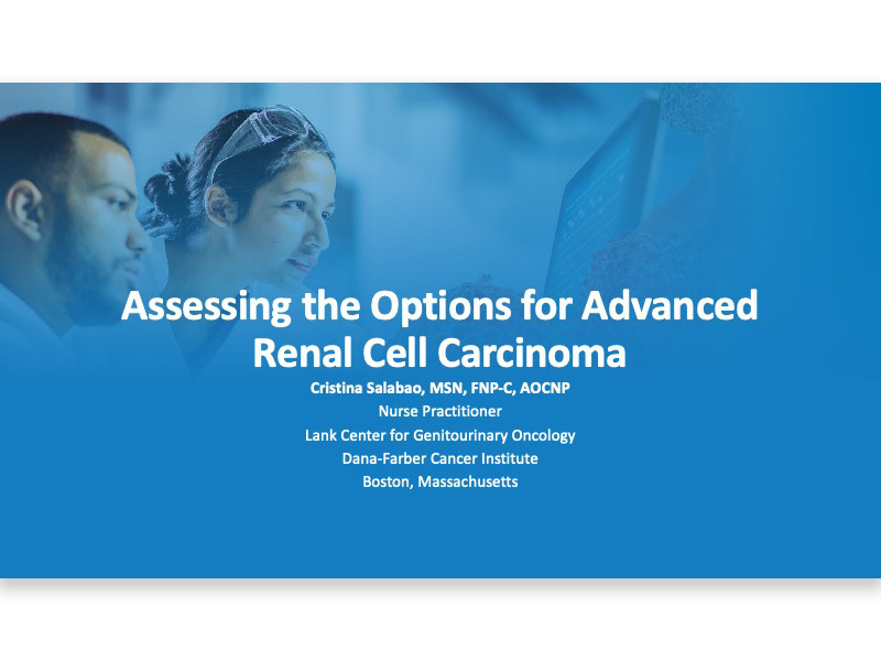 Assessing the Options for Advanced Renal Cell Carcinoma