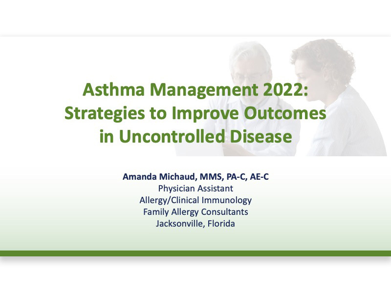 Asthma Management 2022