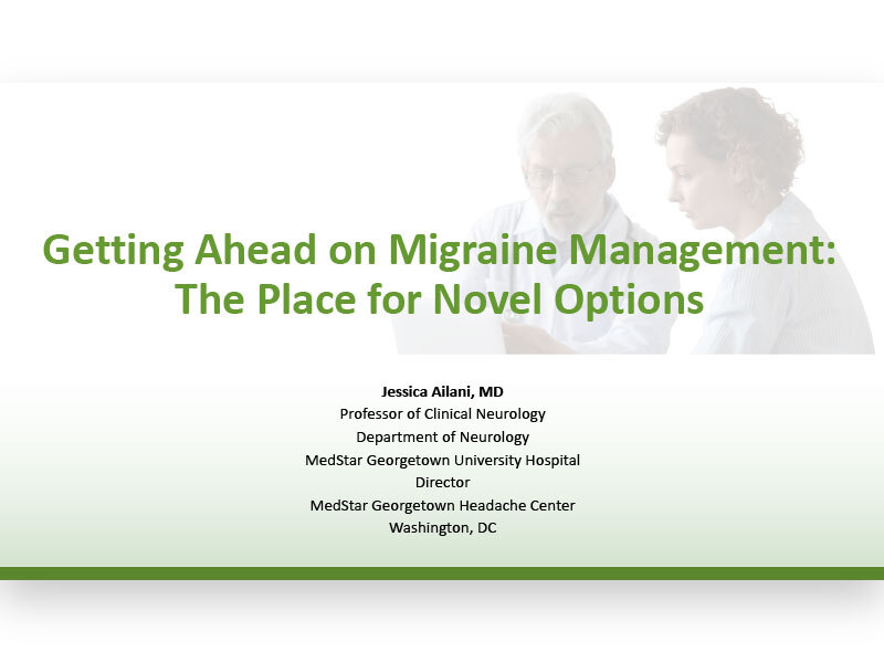 Getting Ahead on Migraine Management