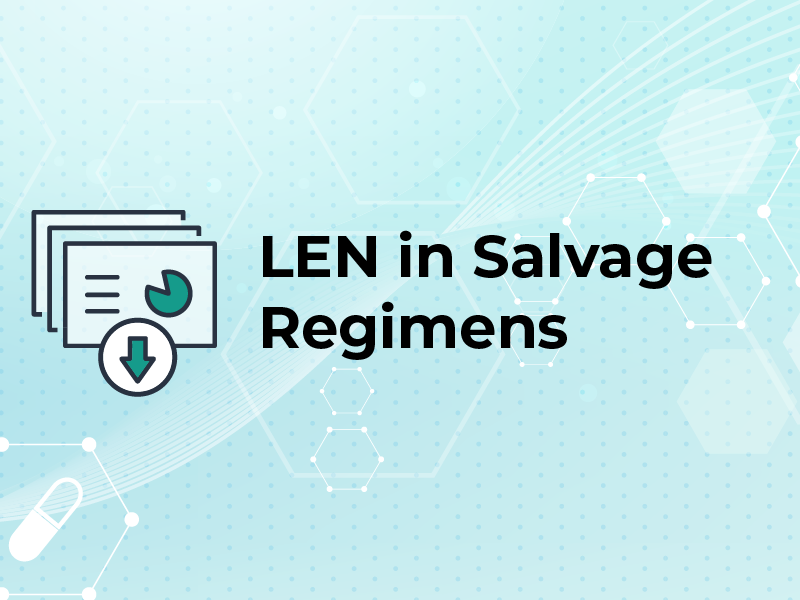 Slides: LEN in Salvage Regimens