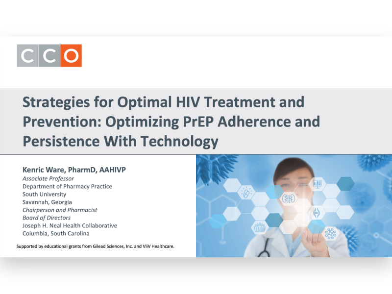 Slides: Optimizing PrEP With Tech