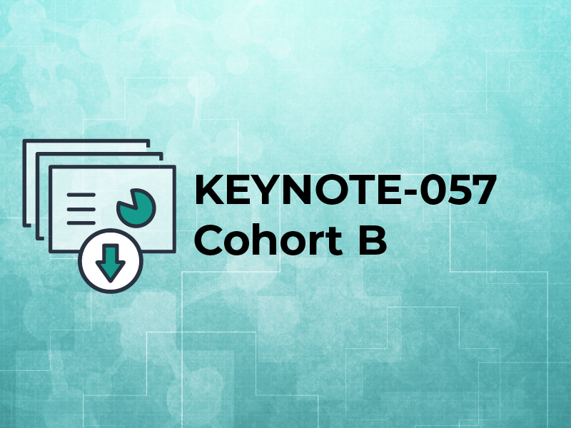 KEYNOTE-057 Cohort B