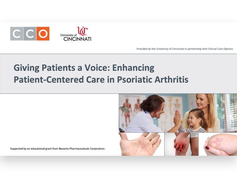 Patient-Centered Care in PsA
