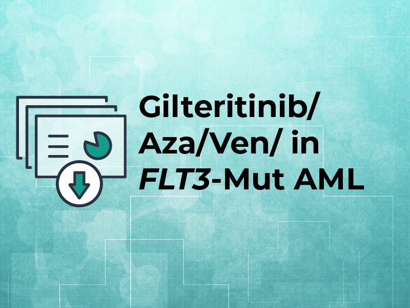Gilteritinib/Aza/Ven/ in <em>FLT3</em>-Mut AML
