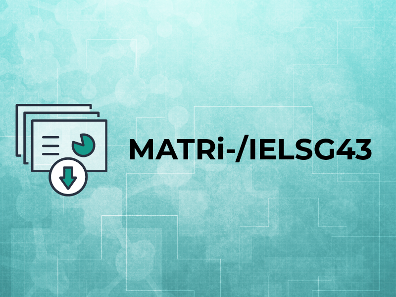 MATRix/IELSG43