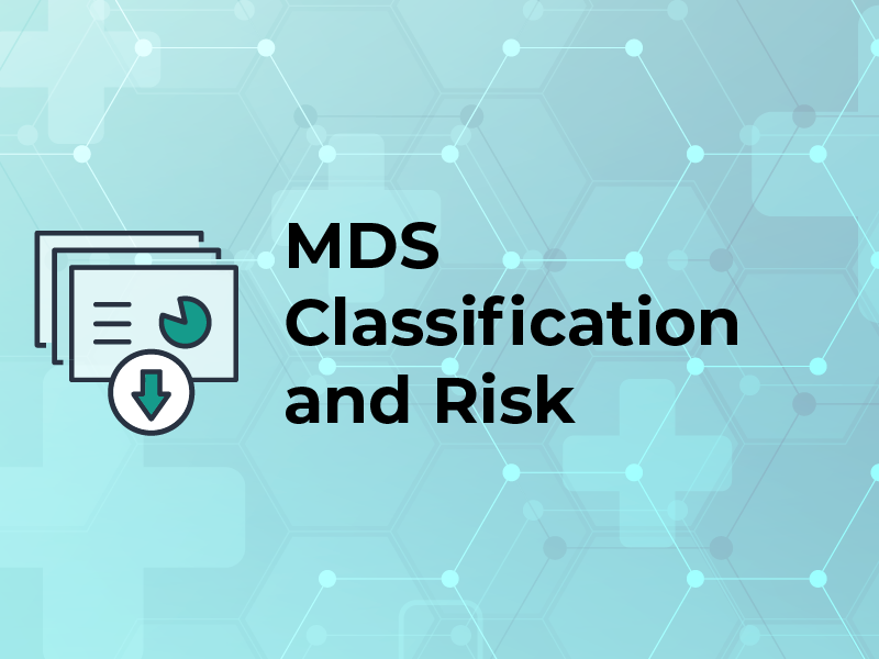 MDS Classification and Risk