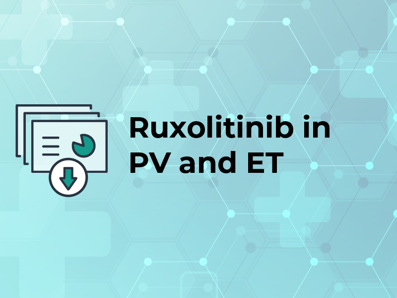 Ruxolitinib in PV and ET