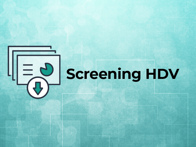 Slides: HDV: Whom to Screen