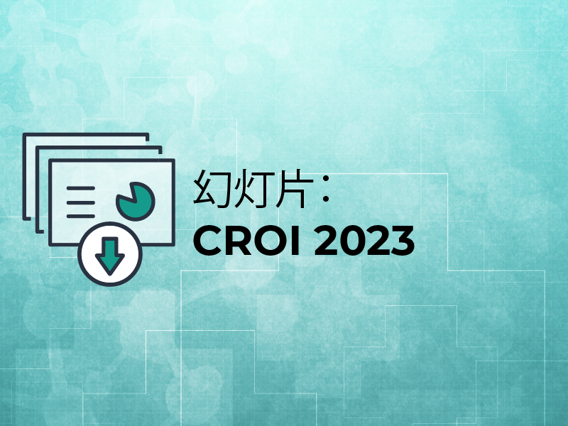 幻灯片：CROI 2023