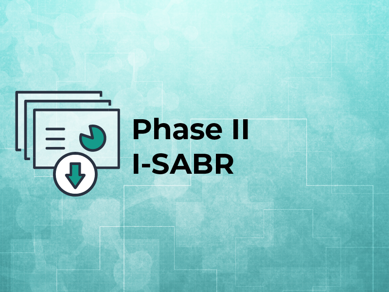 Phase II I-SABR