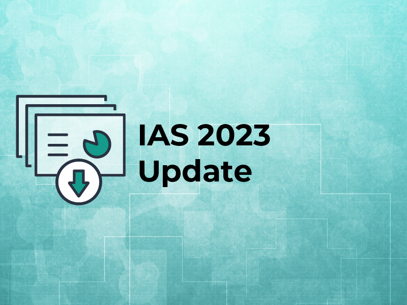 IAS 2023 Update