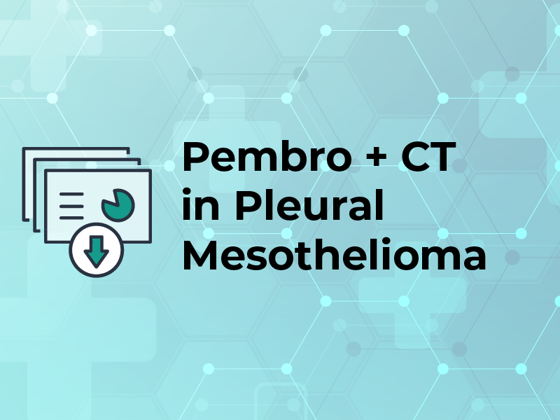 Pembro + CT in Pleural Mesothelioma
