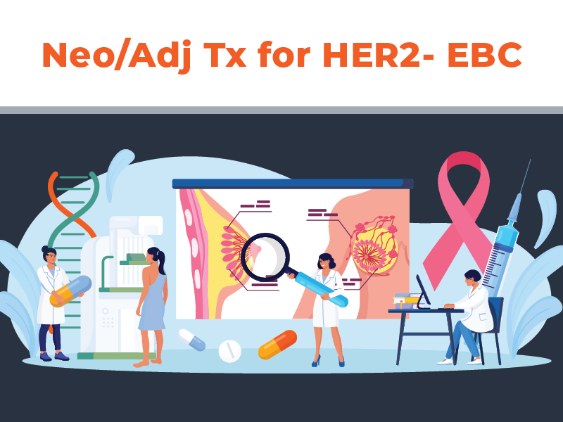 Neo/Adj Tx for HER2- EBC