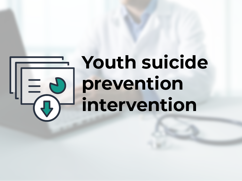 Youth suicide prevention intervention