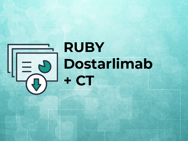 RUBY Dostarlimab + CT