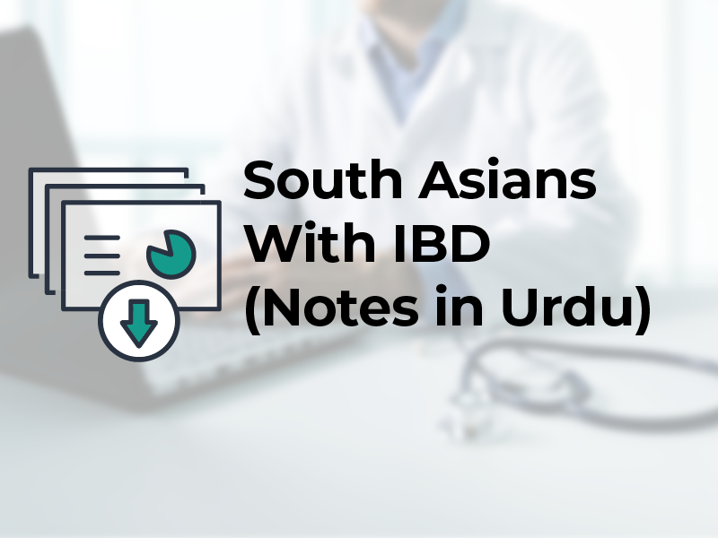 South Asians With IBD