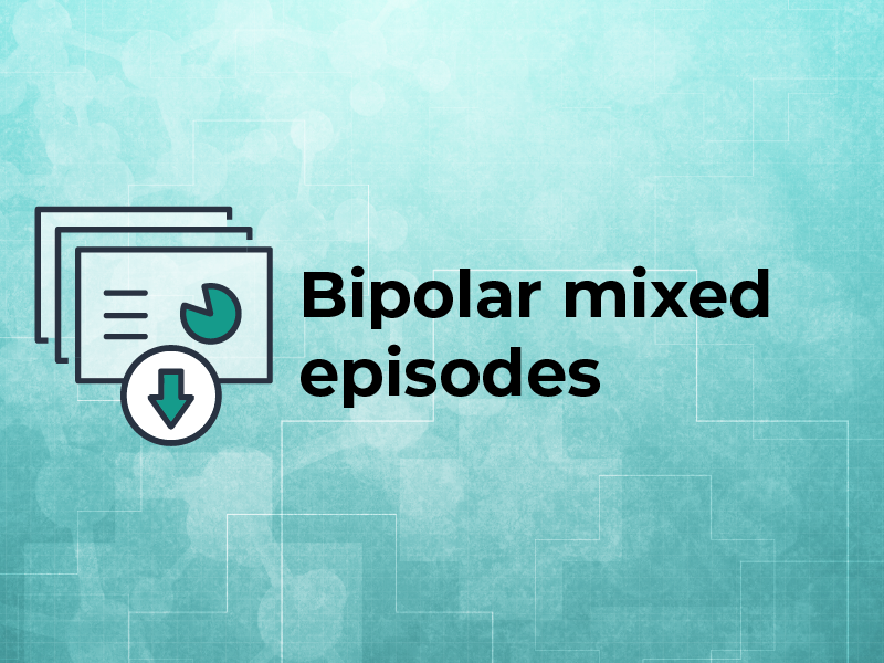 Bipolar mixed episodes