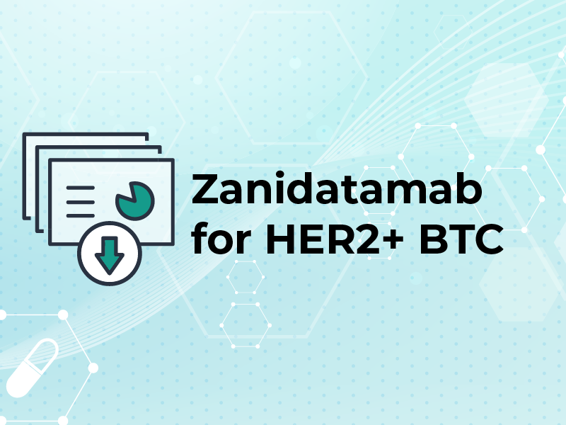 Zanidatamab for HER2+ BTC
