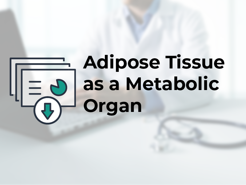 Adipose Tissue as a Metabolic Organ