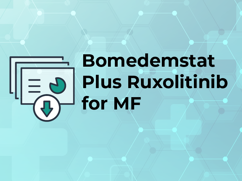Bomedemstat Plus Ruxolitinib for MF