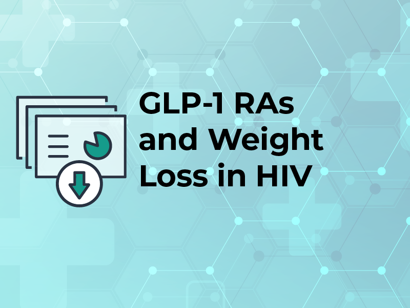 GLP-1 RAs and Weight Loss in HIV