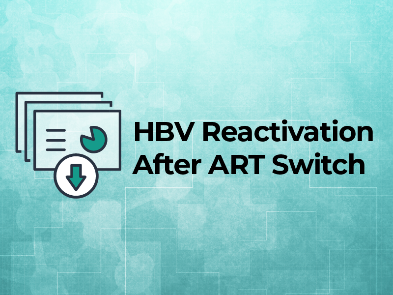 HBV Reactivation After ART Switch