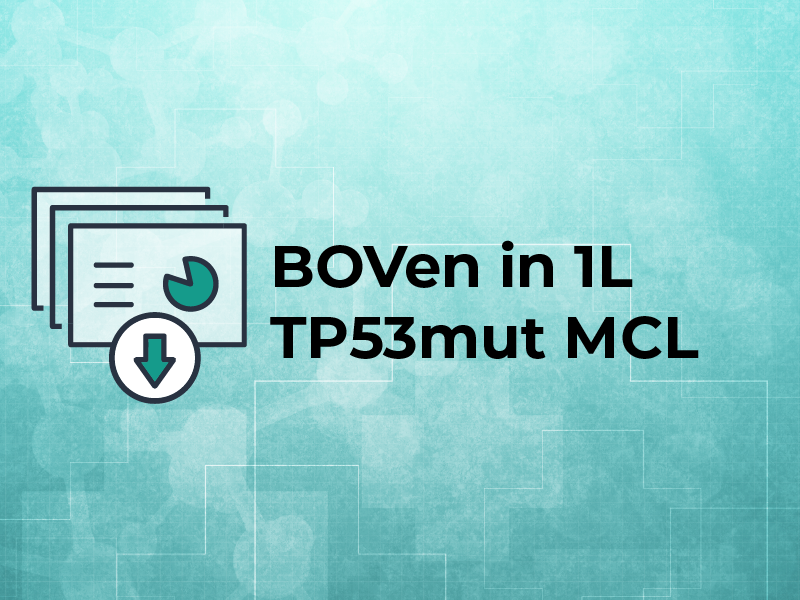 BOVen in 1L TP53mut MCL