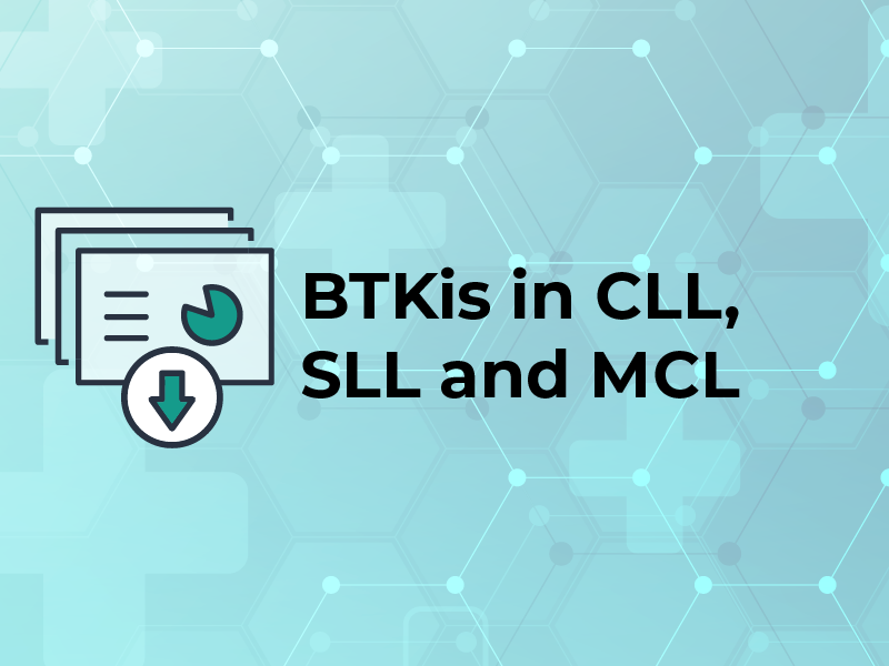 BTKi in CLL, SLL, and MCL