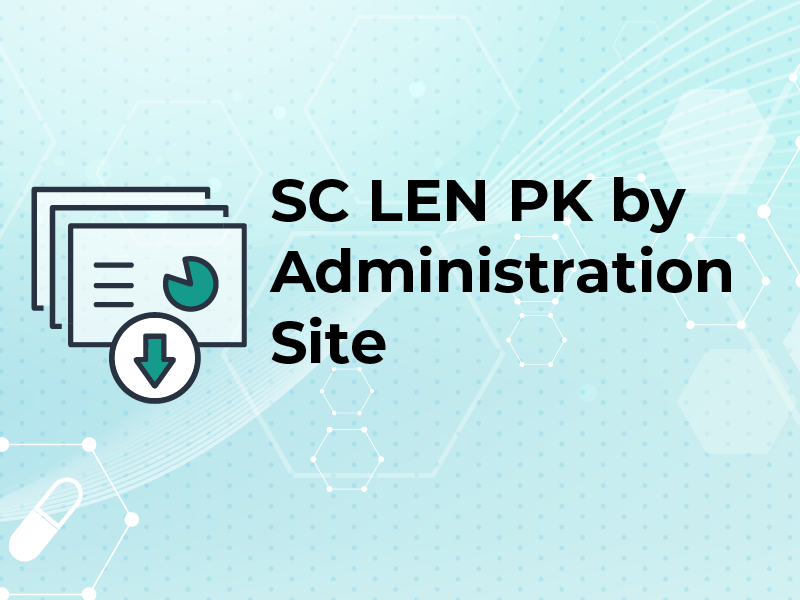 SC LEN PK by Administration Site