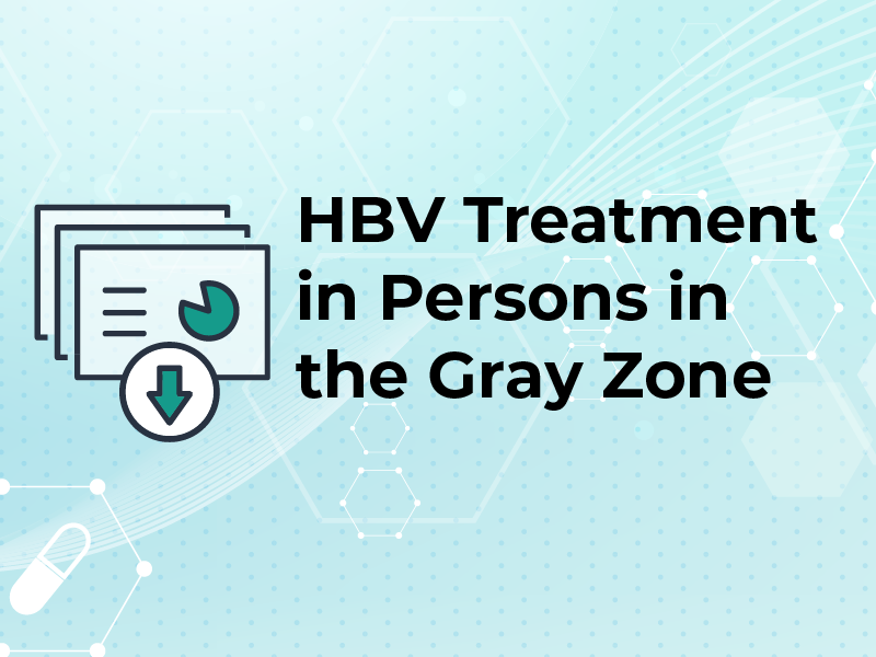 Slides: HBV Treatment in Persons in the Gray Zone