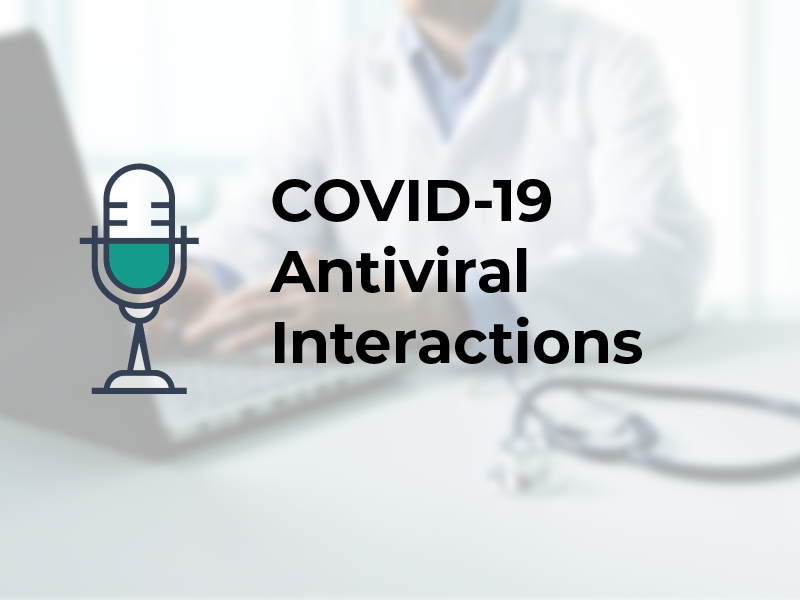 COVID-19 Antiviral Interactions