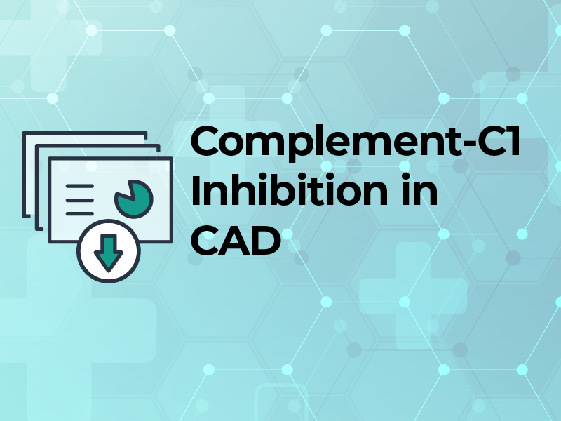 Complement-C1 inhibition in CAD