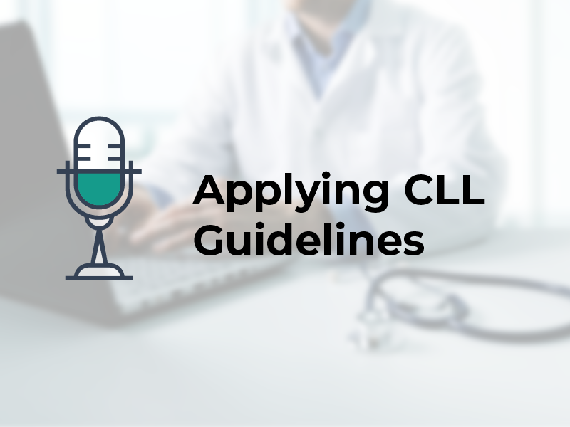 Applying CLL Guidelines