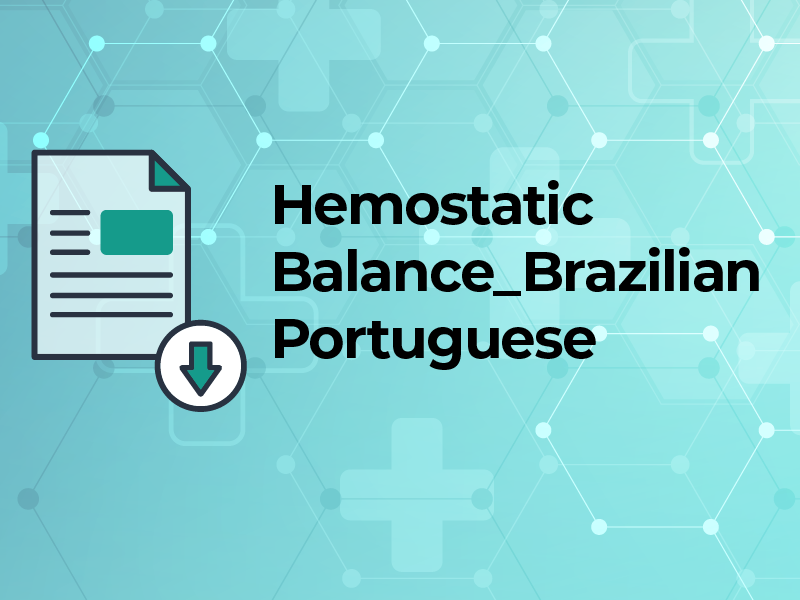Hemostatic Balance in Hemophilia_Brazilian Portuguese