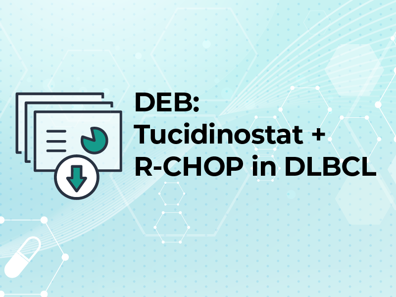 DEB: Tucidinostat + RCHOP in DLBCL