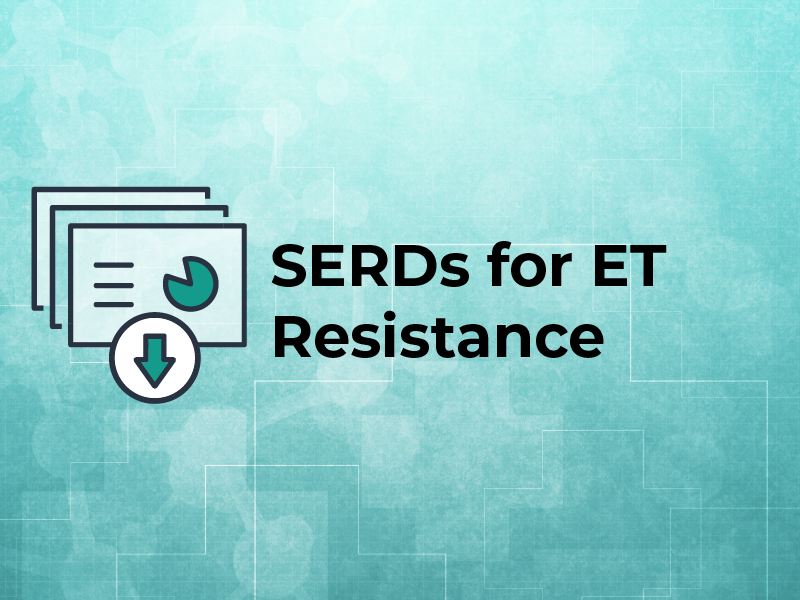 SERD for ET Resistance