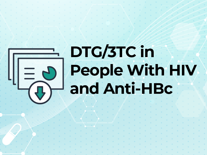 DTG/3TC in People With HIV and Anti HBc