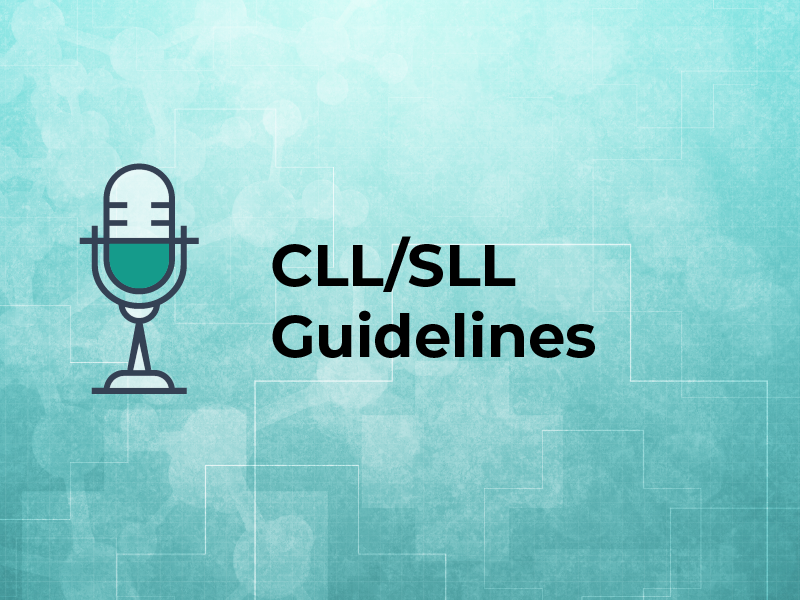 Podcast: CLL/SLL Guidelines