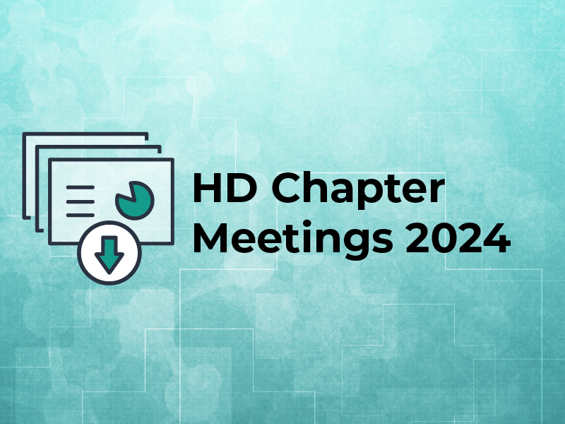 HD Chapter Meetings 2024
