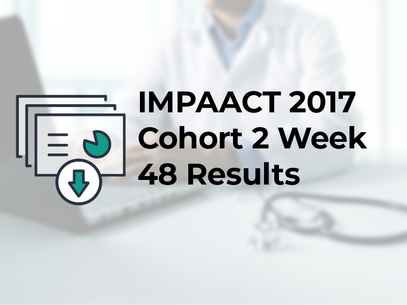 IMPAACT 2017 Cohort 2 Week 48 Results