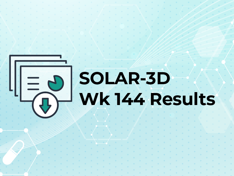 SOLAR 3D  Wk 144 Results