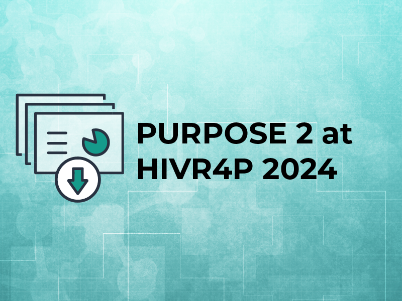 PURPOSE 2 at HIVR4P 2024