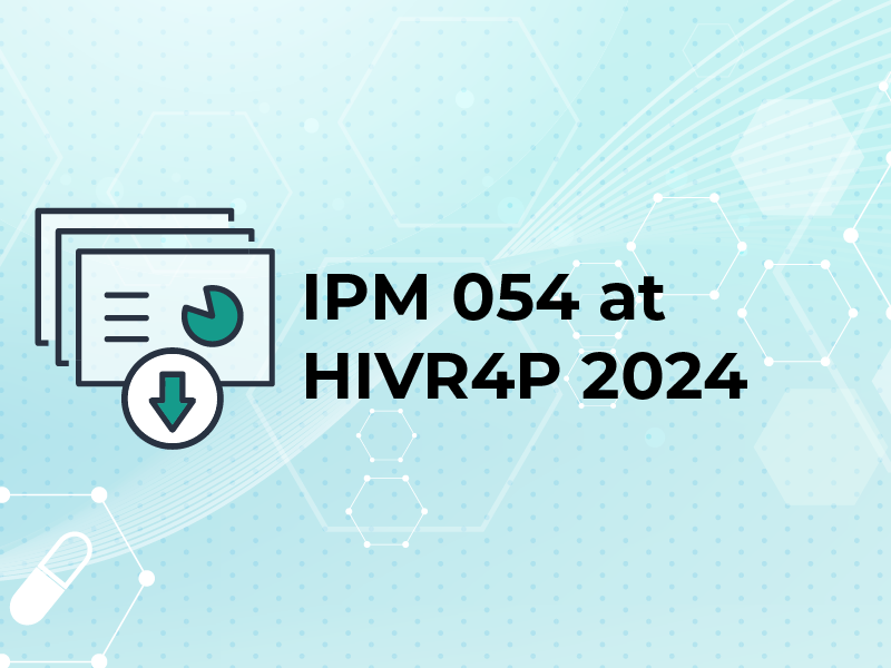 IPM 054 at HIVR4P 2024
