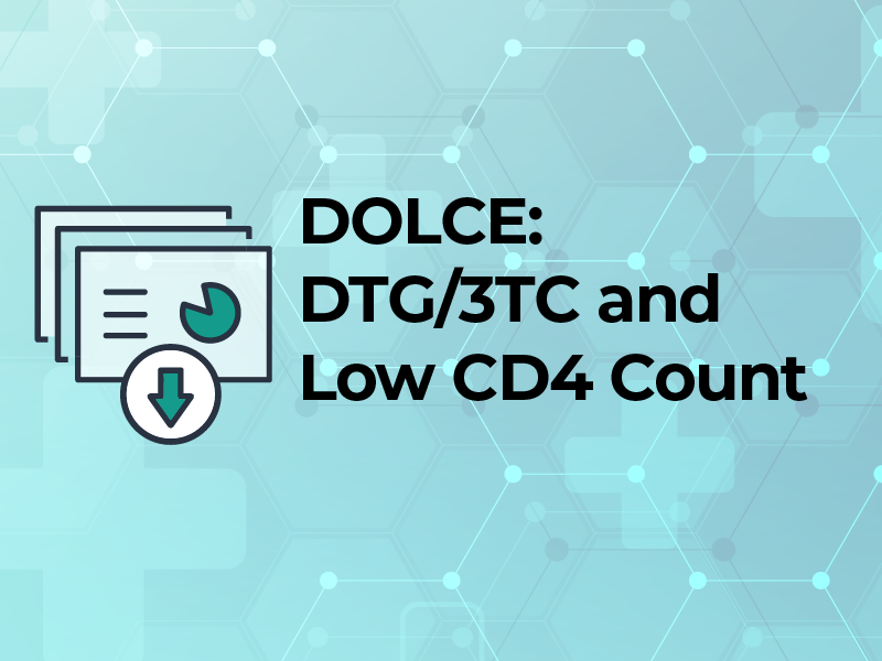 DOLCE: DTG/3TC and Low CD4 Count