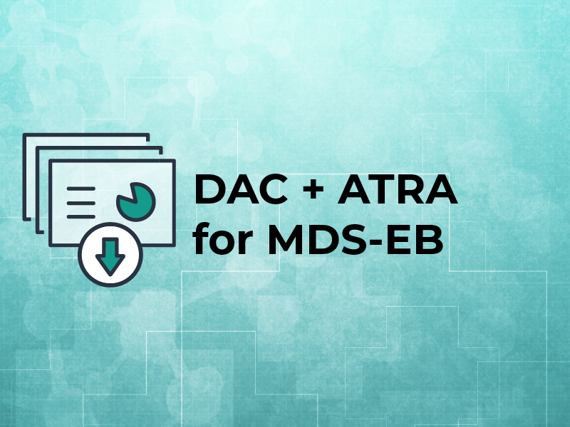 DAC + ATRA for MDS EB