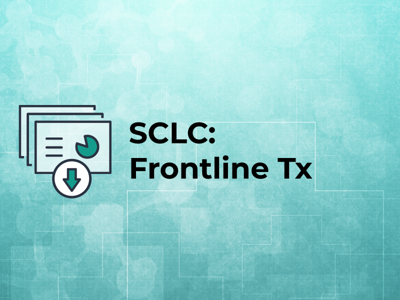 SCLC: Frontline Tx