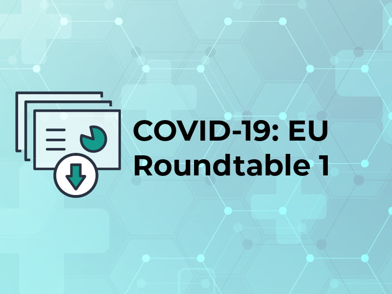 COVID19 Slides: EU Roundtable 1