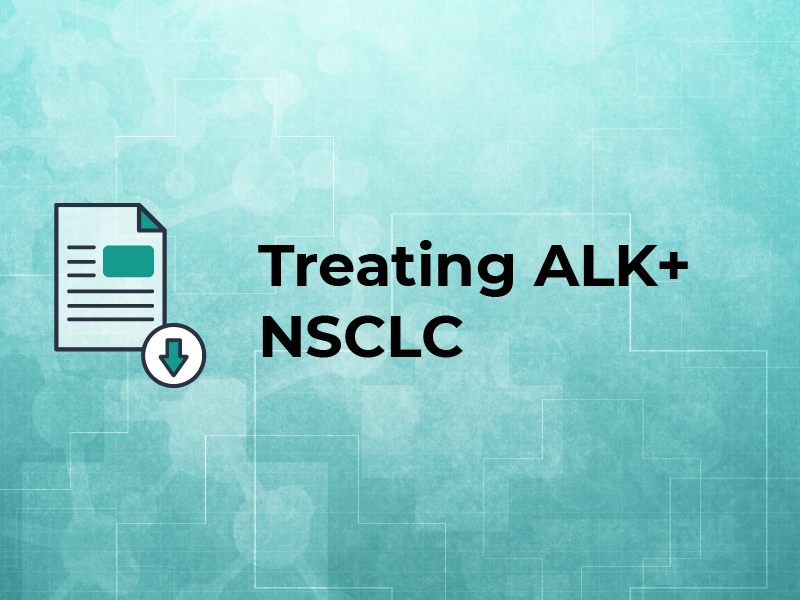 Treating ALK+ NSCLC
