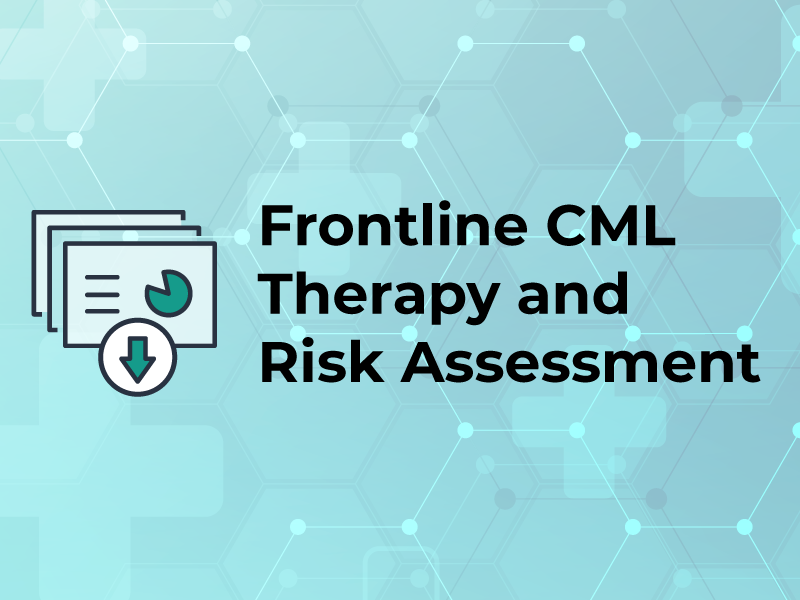 Frontline CML Therapy and Risk Assessment