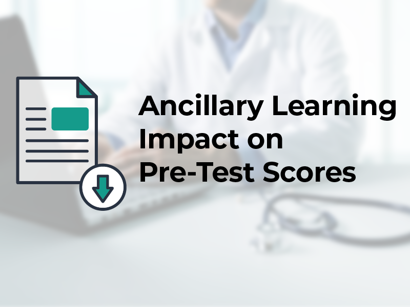 Ancillary Learning Impact on Pre-Test Scores